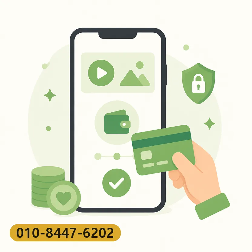 컨텐츠 이용료 현금화
